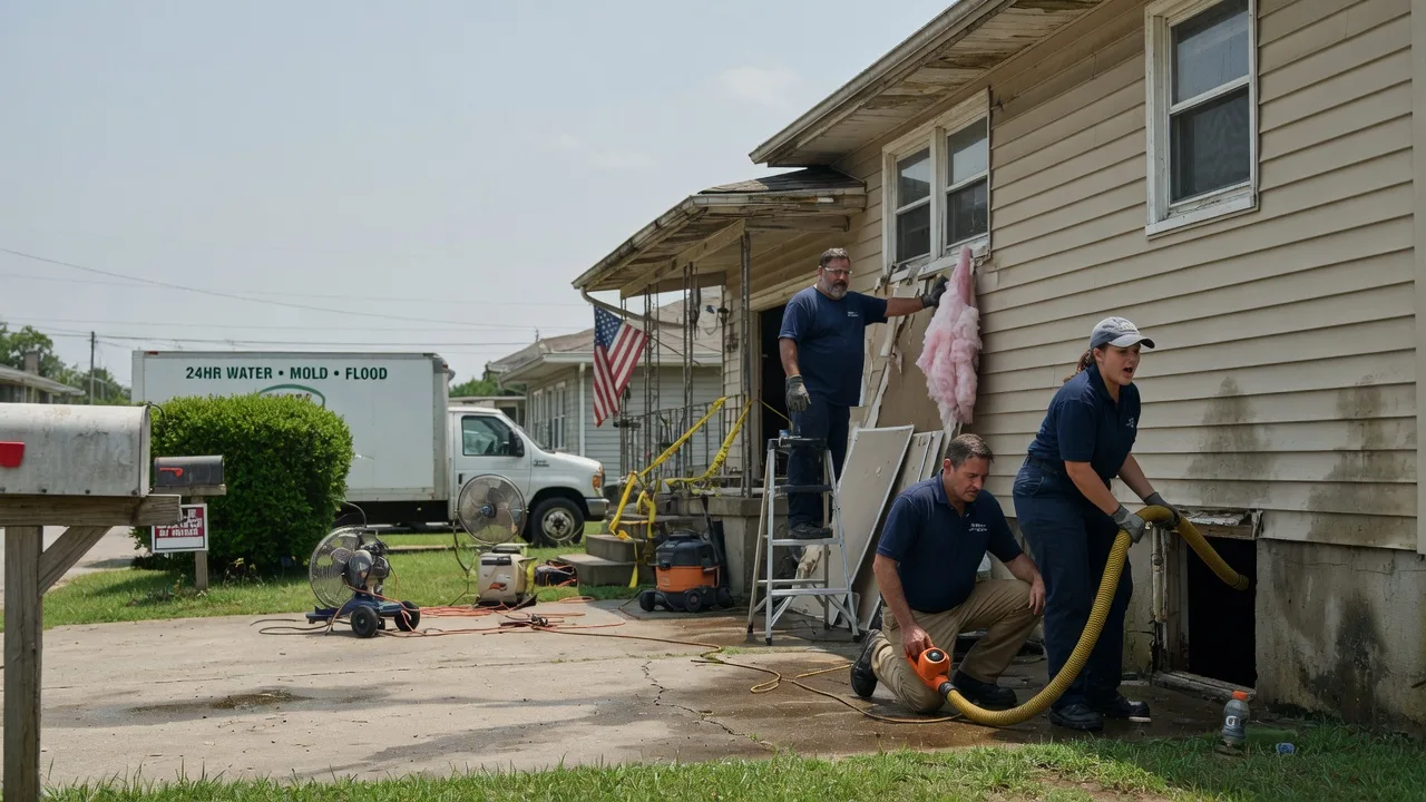 Water Damage Repair in Charleston, IL near me